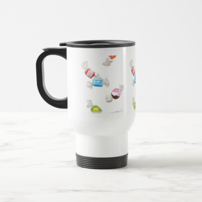 TAFFENE RAINFAHRT Mug Reisebecher (Links)