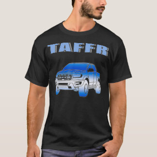 TAFFR Funny Blue American Truck Geschenk T-Shirt