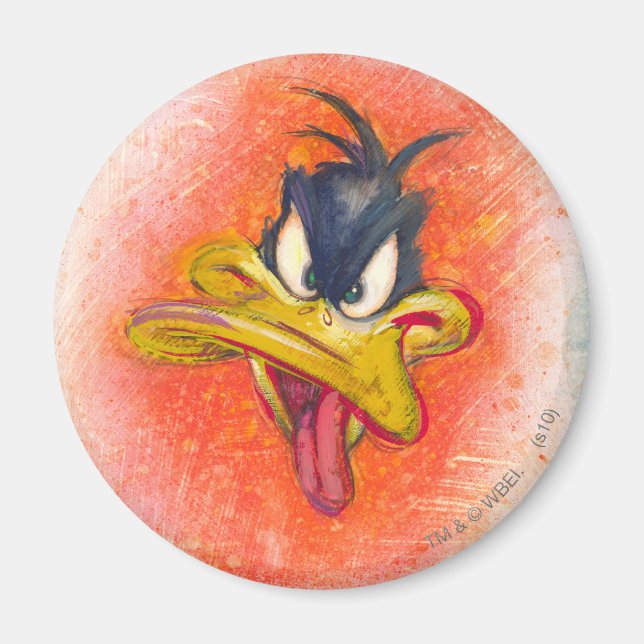 TAFFY DUCK™ in Orange Magnet (Vorne)