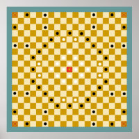 Tafl / Alea Evangelii (19x19) Game Board (Vers 3)