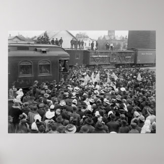 Taft-Wahlkampfrede: 1908 Poster