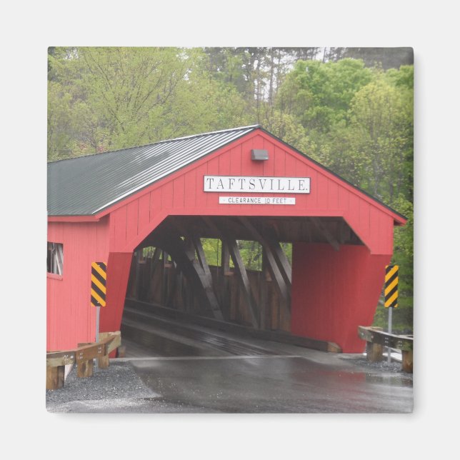 Taftsville Covered Bridge, Vermont Magnet (Vorne)