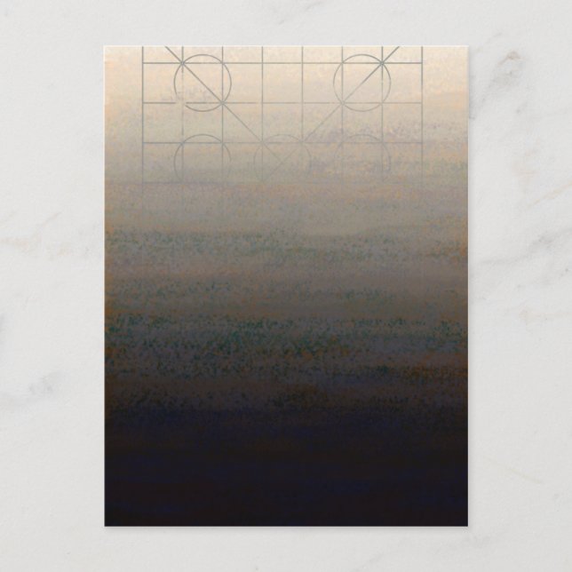 Tag 7 der Genese: Erholung Postkarte (Vorderseite)