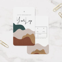 Tag Abstrait Boho Business Clohing Hang