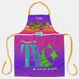 TAG All-over Print Schürze - Teri