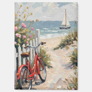 Tag am Strand Magnet