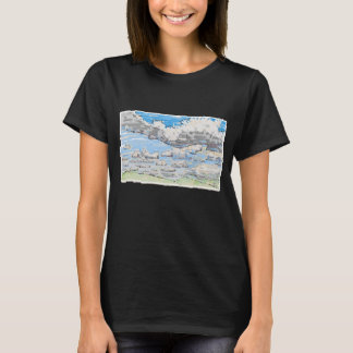 Tag bewölkt T-Shirt