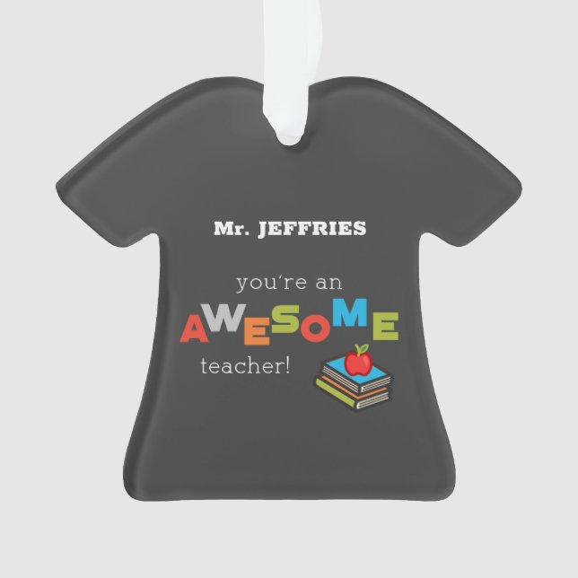 Tag der allgemeinen Lehrerbewertung, Phantastisch Ornament (Vorderseite)