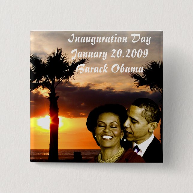 Tag der Amtseinführung 2009_ Schaltfläche Button (Vorderseite)