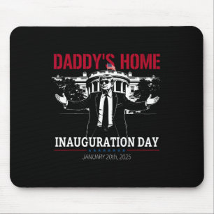 Tag der Amtseinführung 2025 Präsident Donald Trump Mousepad