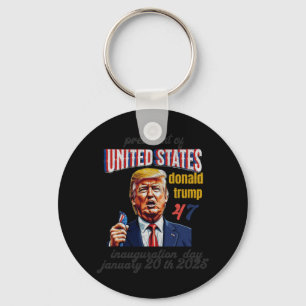 Tag der Amtseinführung Donald Trump Schlüsselanhänger