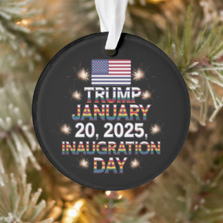 Tag der Amtseinführung Trumps 20. Januar 2025 Ornament