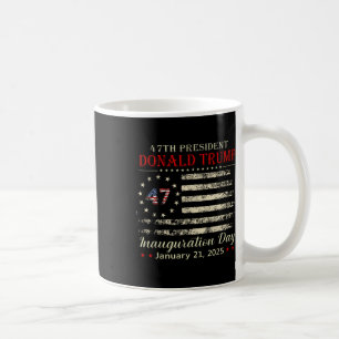 Tag der Amtseinführung von Donald Trump zum Präsid Kaffeetasse