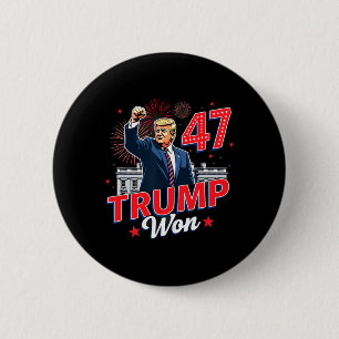 Tag der Amtseinführung von Präsident Donald Trump Button
