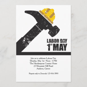 Tag der Arbeit 1. Mai Einladung
