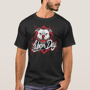 Tag der Arbeit Genießen Bulldog-Feier T-Shirt
