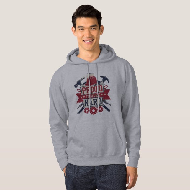 Tag der Arbeit Hoodie (Vorne ganz)