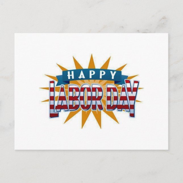 Tag der Arbeit Postkarte (Vorderseite)