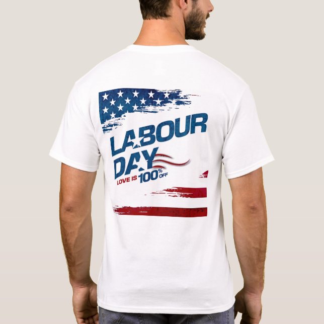 Tag der Arbeit T-Shirt (Rückseite)