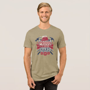 Tag der Arbeit Tri-Blend Shirt