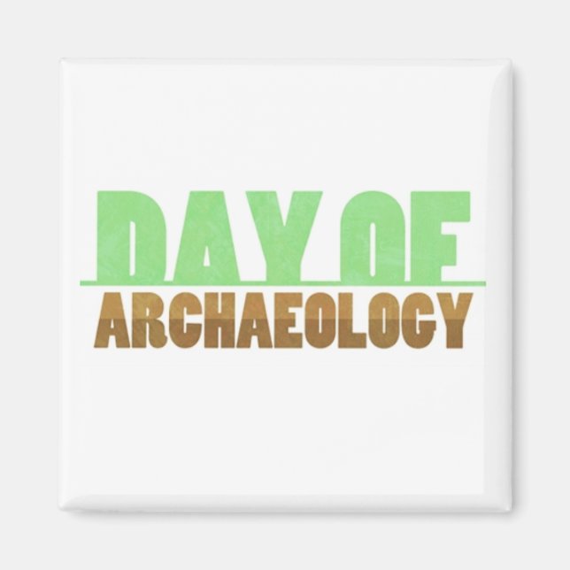 Tag der Archäologie Platz Magnet (Vorne)