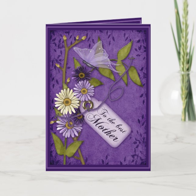 Tag der Blume Karte (Vorderseite)