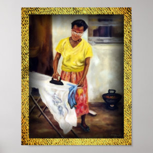 Tag der Bügeleisen Poster