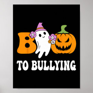 Tag der Einheit Boo zu schikanieren Sensibilisieru Poster