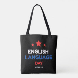 Tag der englischen Sprache Tasche