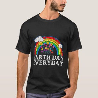 Tag der Erde Alltägliches Shirt für Frauen am Tag 
