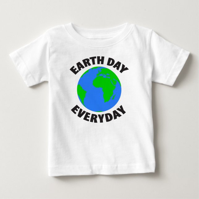 Tag der Erde Baby T-shirt (Vorderseite)