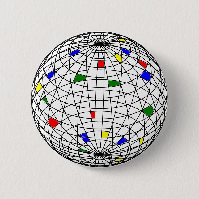 Tag der Erde Button (Vorderseite)