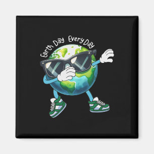 Tag der Erde Der sonnige Tag der Erde Männer Kinde Magnet