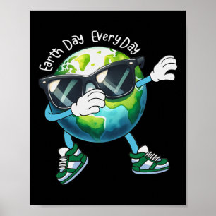 Tag der Erde Der sonnige Tag der Erde Männer Kinde Poster