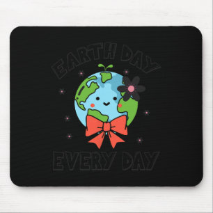 Tag der Erde Jeden Tag Niedlicher Sonnenplanet Glo Mousepad