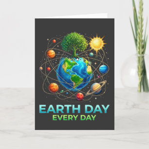 Tag der Erde jeden Tag Planet Erde Sonnensystem Ba Karte