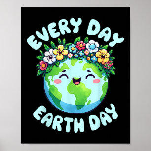 Tag der Erde Jeden Tag Planet-Umwelterdtag Poster