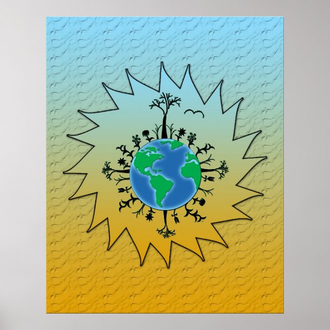 Tag der Erde Poster (Vorne)