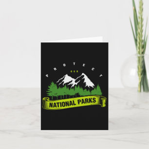 Tag der Erde Schützt unsere Nationalparks Männer F Karte