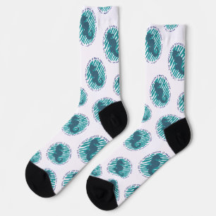 Tag der Erde, Seepferd und Wellen, Bereinigen Sie Socken