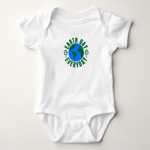Tag der Erde Täglich Baby Strampler