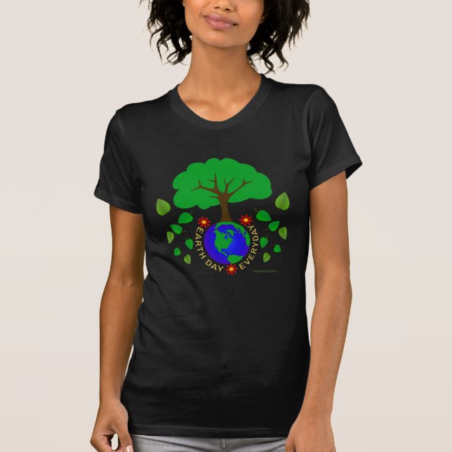 Tag der Erde täglich T-Shirt (Vorderseite)