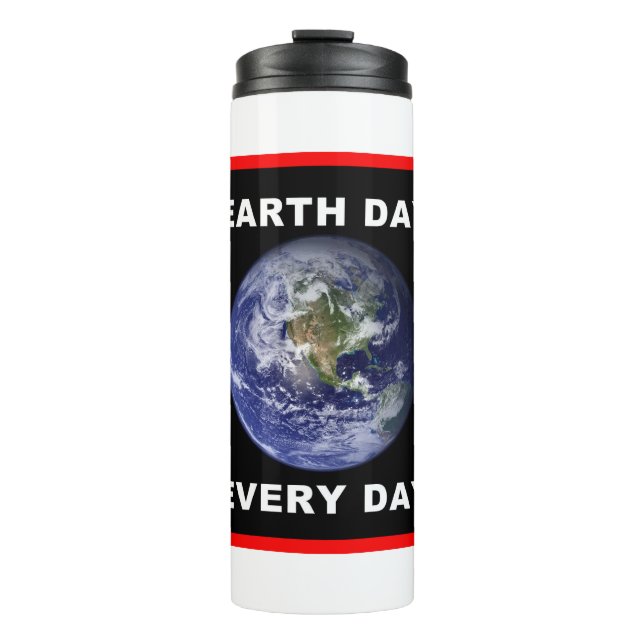 Tag der Erde Thermosbecher (Vorderseite)