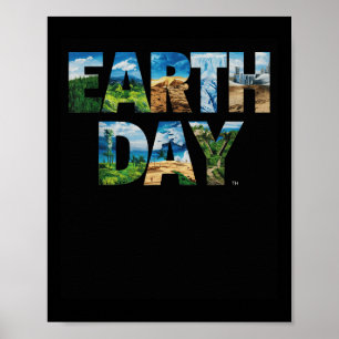 Tag der Erde Umweltschutz Baum retten & Poster