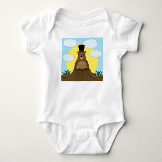 Tag der Erdung Baby Strampler (Vorderseite)