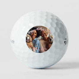 Tag der ersten Mütter Dog Granny | Benutzerdefinie Golfball