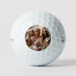 Tag der ersten Mütter Dog Granny Benutzerdefinie Golfball