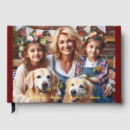 Tag der ersten Mütter Hund Großmutter | Benutzerde Gästebuch