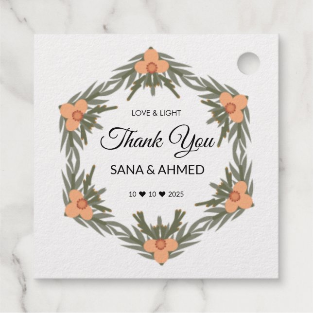 Tag der Fohlen-Gastgeschenk Hochzeit - Liebe & Lic (Rückseite)