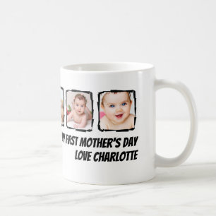 Tag der Foto-Gekritzel-Rahmen-der personalisierte Kaffeetasse